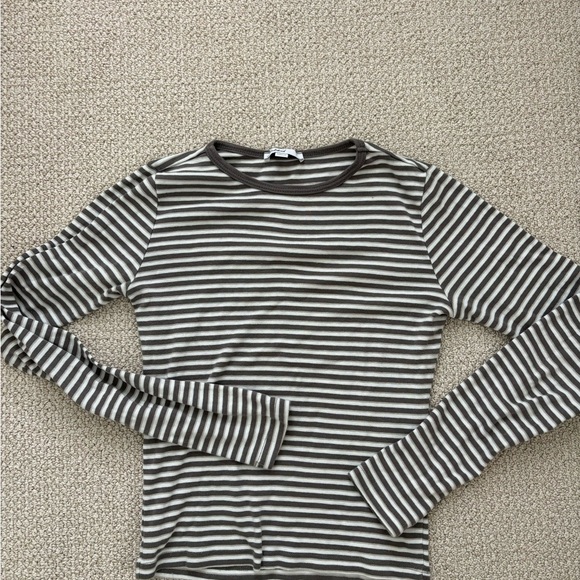 Striped Long Sleeve Top - Picture 1 of 3